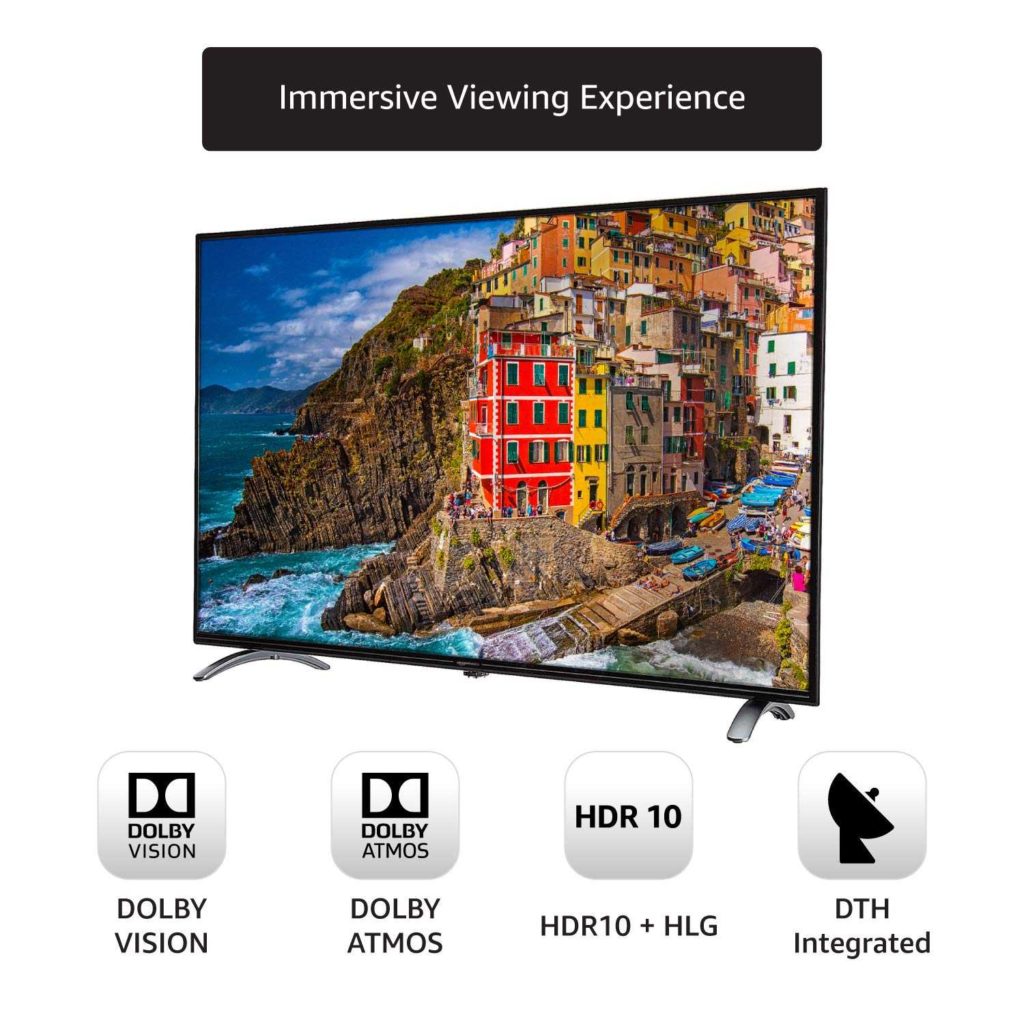 Amazon Basics Fire TV 4K Ultra HD Smart LED TV (127cm (50 inch)