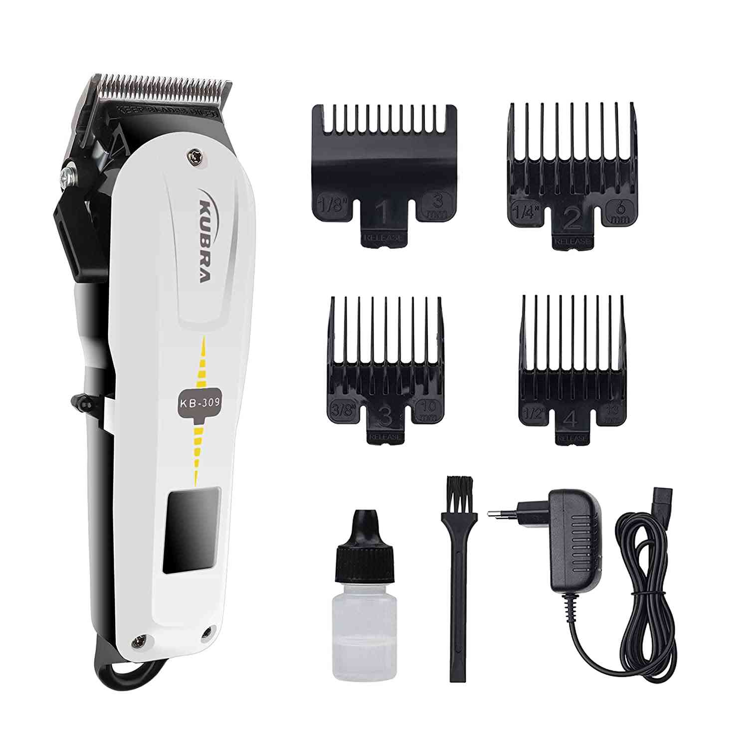 Professional Cordless Rechargeable LED Display Hair Clipper